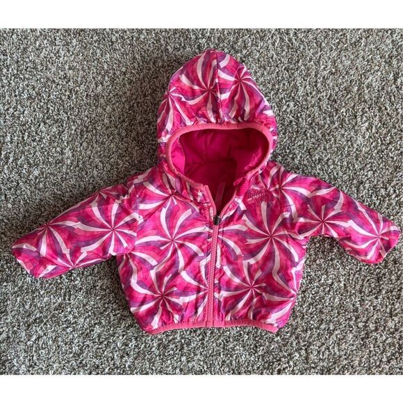 ❤️The North Face Infant Reversible Puffer Coat 0-3M - Picture 1 of 7